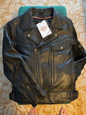 Milwaukee Leather Performance Apparel Motorcycle Jacket XL full technical black